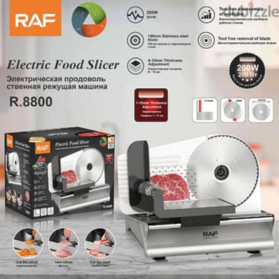 RAF Electric Food Slicer