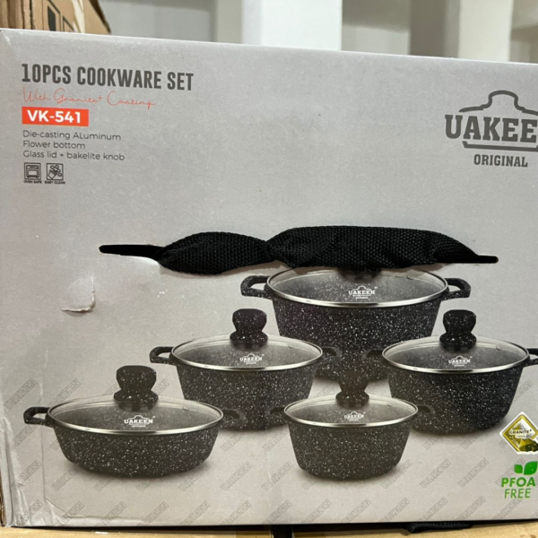 UAKEEN 10 Pcs Cookware