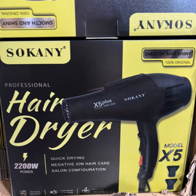 Sokany Hair Dryer 2200w