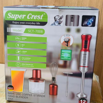 Super Crest & Coffee Stirrer 3000w