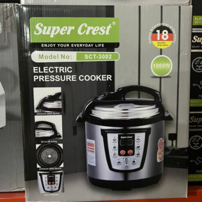 SUPER CREST Electric Pressure Cooker